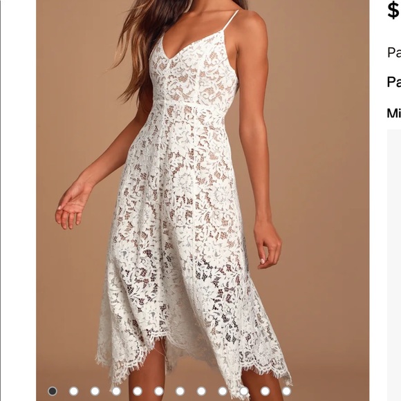 Lulus Dresses & Skirts - One wish lace midi dress